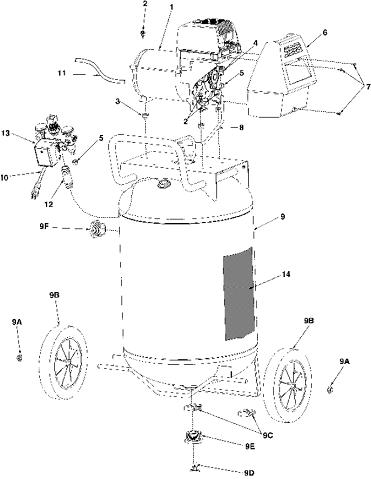 Coleman CL0502710 Breakdown